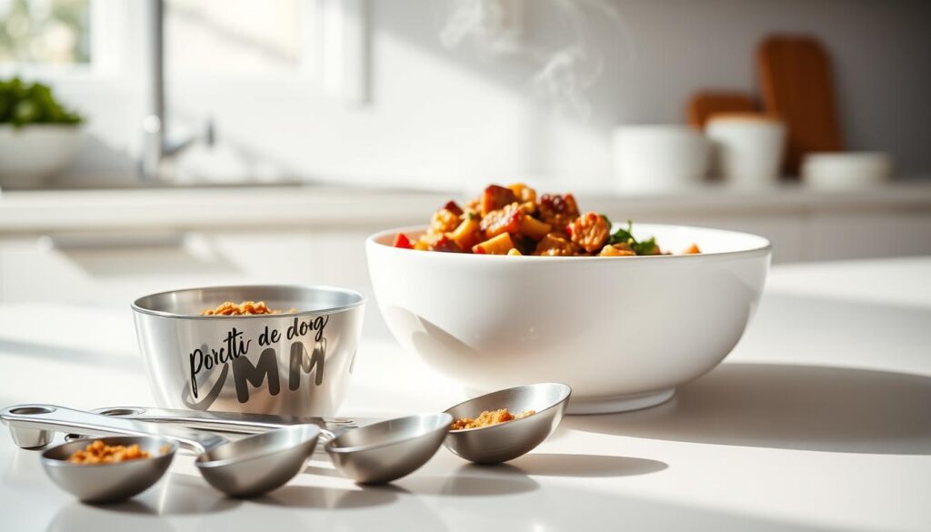 portion sizes small dogs