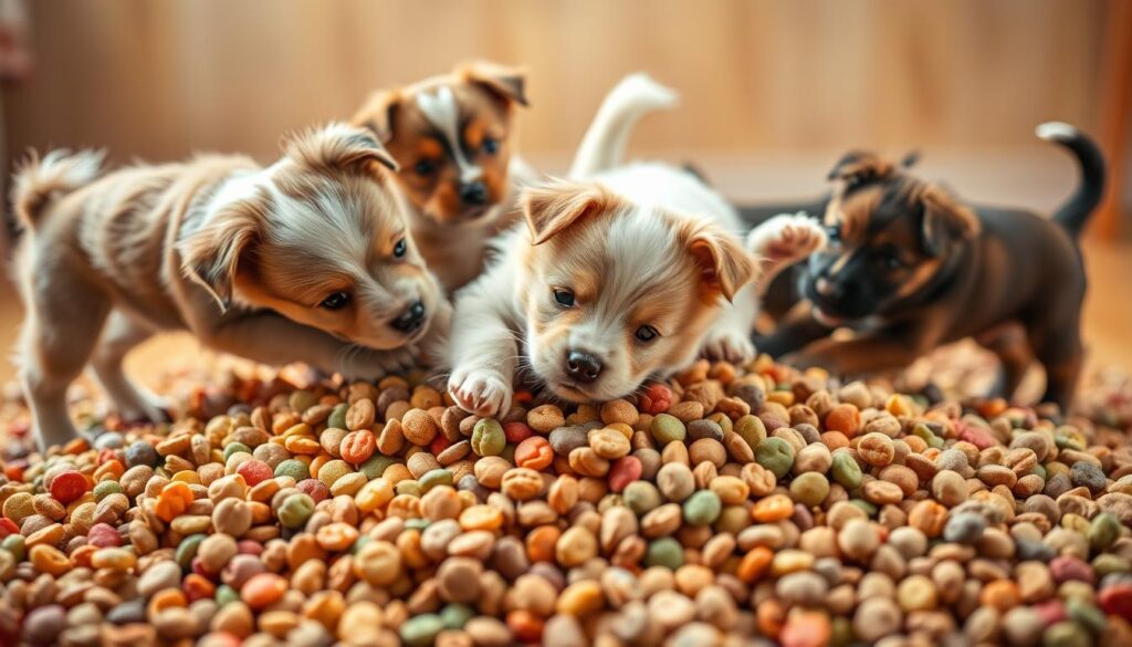 rotate food puppies