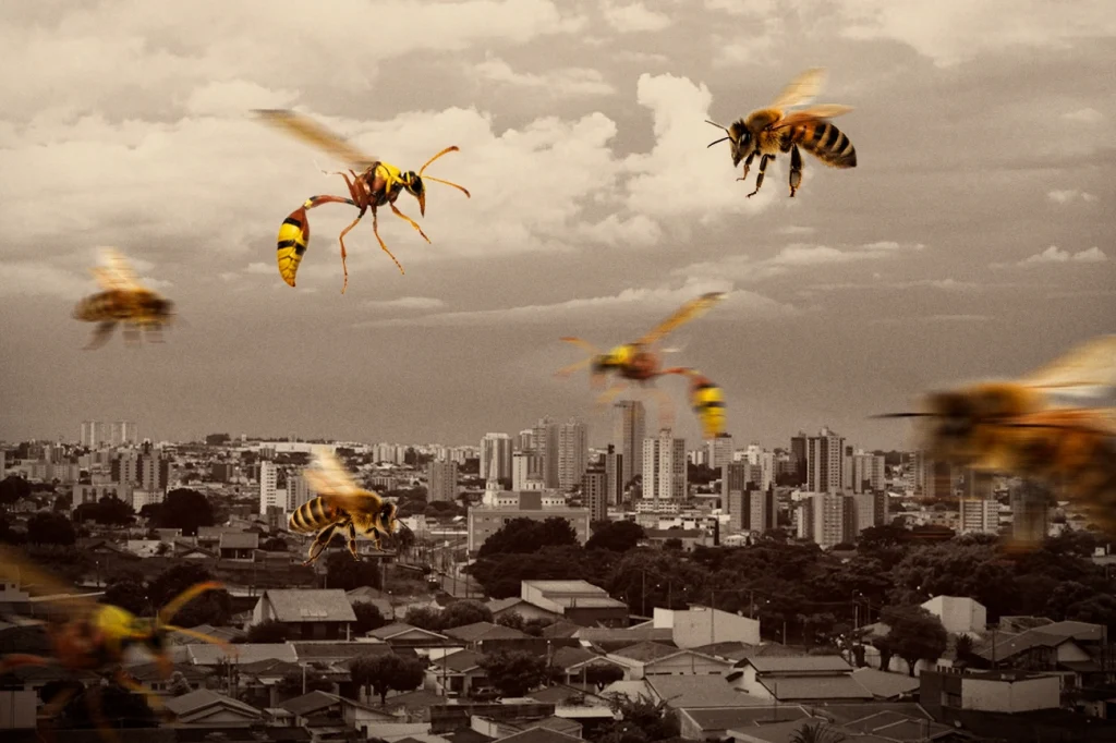 Ataques de abelhas disparam no DF; na Asa Sul, 3 pessoas ficam feridas Ataques de abelhas disparam no DF; na Asa Sul, 3 pessoas ficam feridas