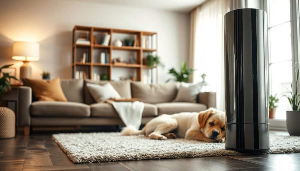 reduce airborne dog allergen