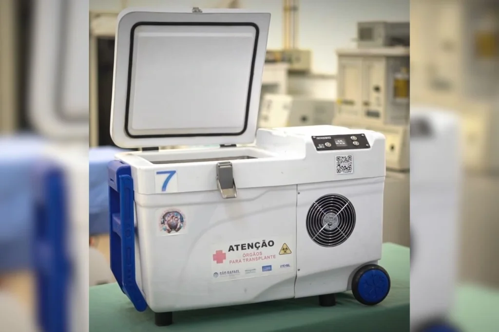 Caixa brasileira Emais-SR reduz desperdício de órgãos em transplante agora Caixa brasileira Emais-SR reduz desperdício de órgãos em transplante agora