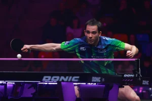 Calderano perde para Lebrun e é eliminado nas oitavas do WTT Finals