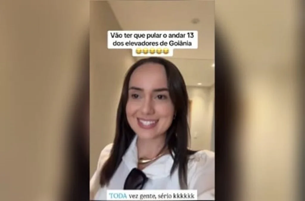 Corretora de luxo relata dificuldade com apês de 13º andar em Goiânia.Vídeo Corretora de luxo relata dificuldade com apês de 13º andar em Goiânia.Vídeo