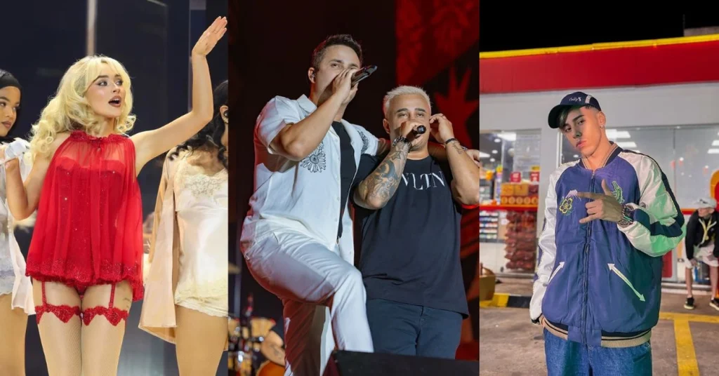 Sabrina Carpenter lança nova faixa, Matheus & Kauan e DJ Blakes também; ouça agora os lançamentos da semana no Brasil