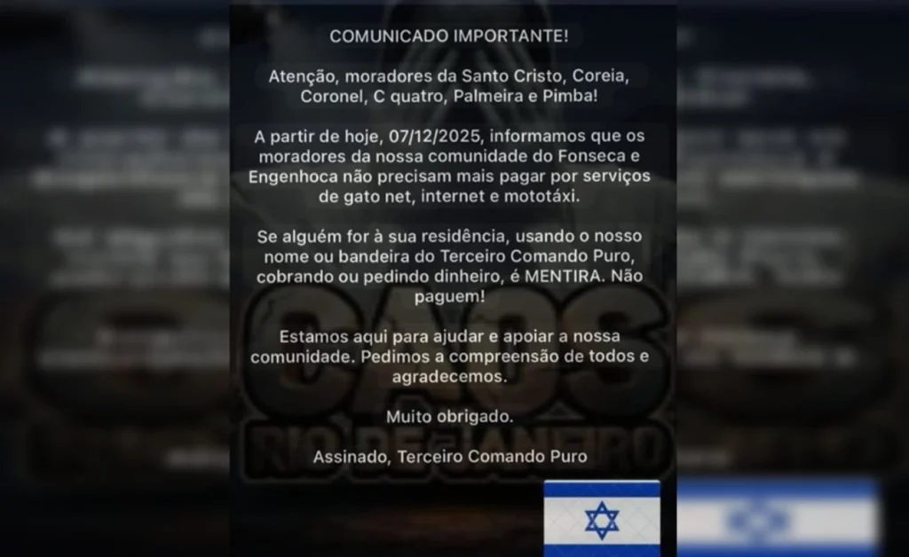 TCP manda suspender cobrança de “gatonet” e mototáxi em áreas críticas