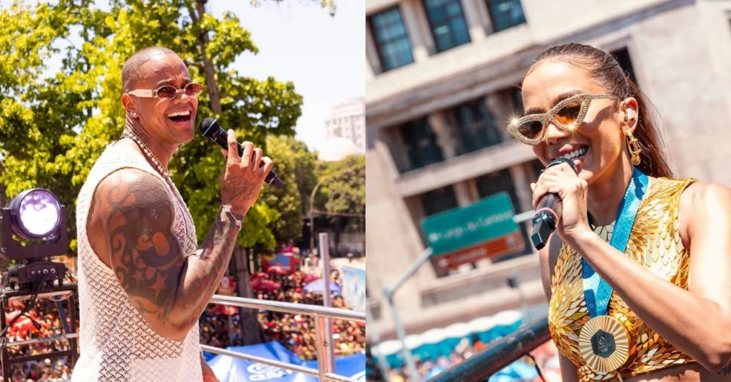 Anitta, Lexa e Léo Santana lideram Carnaval 2026 com Blocos de ouro pelo Rio