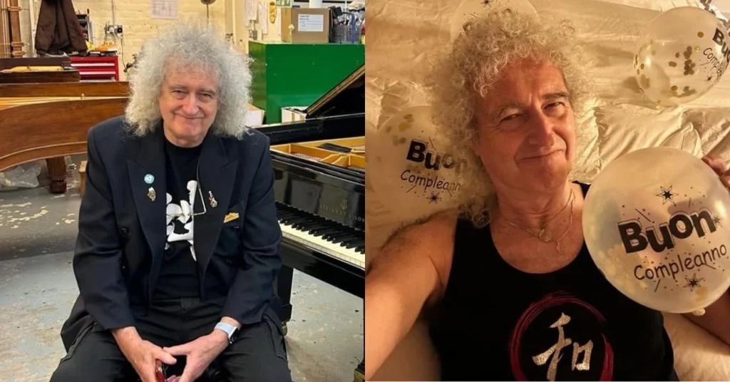 Brian May supera o AVC e leva você ao futuro