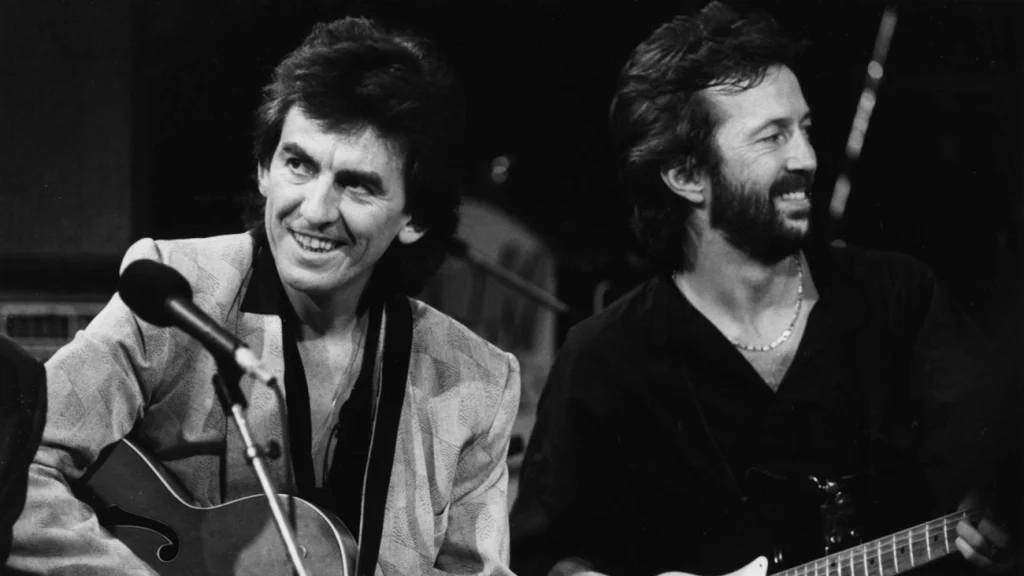 Eric Clapton aprende com George Harrison a criar magia em Layla