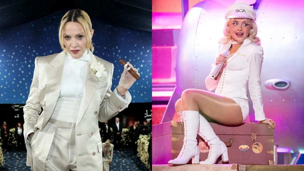 Madonna brilha no Coachella com Sabrina Carpenter em duetos históricos de Vogue e Like a Prayer