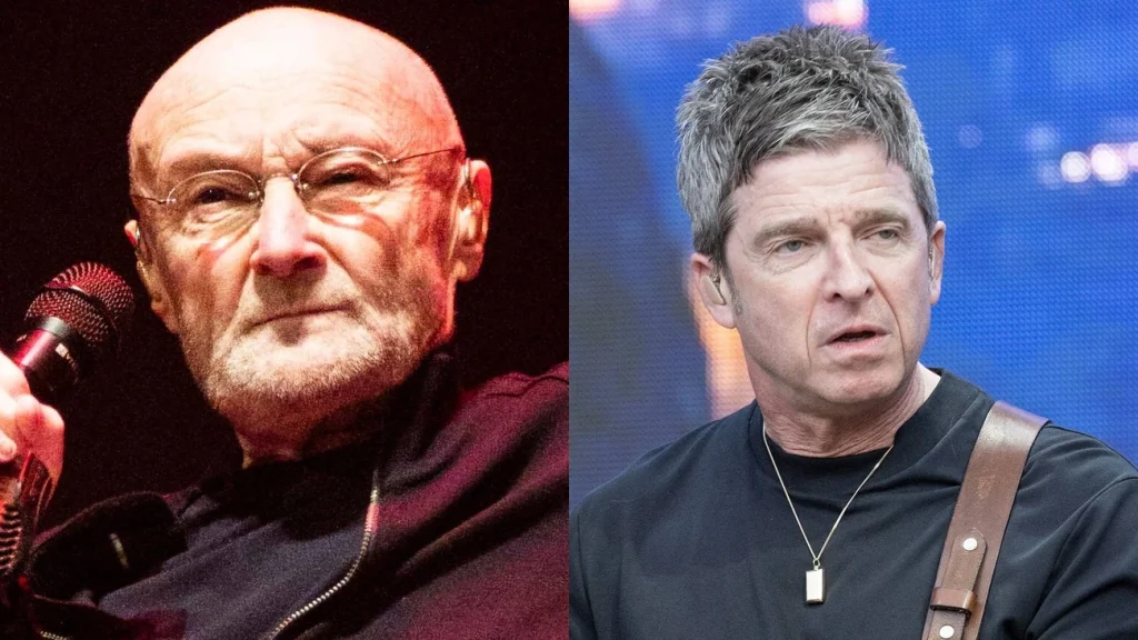 Phil Collins e Noel Gallagher se unem no Rock Hall de 2026: rivalidades esquecidas