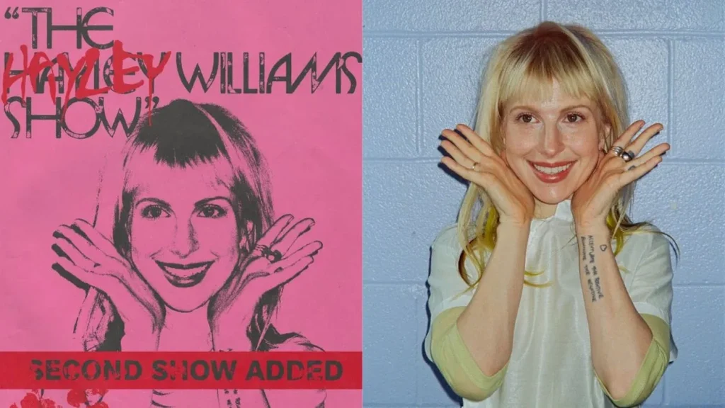 Hayley Williams adiciona show em São Paulo agora em novembro